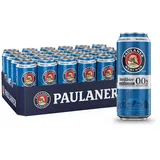 Paulaner Weißbier Alkoholfrei 0,0% • Weizenbier spritzig-mild, isotonisch • EINWEG(24x0,5l)