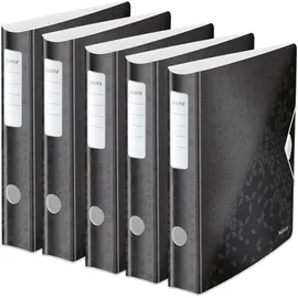 Leitz Active WOW DIN A4 65 mm Schwarz 5 St.