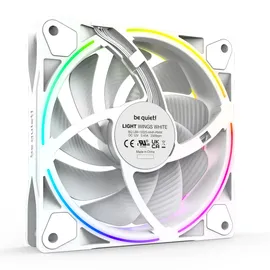 be quiet! Light Wings White PWM High-Speed, LED-Steuerung, 120mm 3er-Pack (BL101)