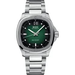 Mido Multifort TV Big Date M049.526.11.091.00 - grün,silber - 39,20mm