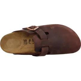 Birkenstock Boston Nubukleder geölt schmal habana 36