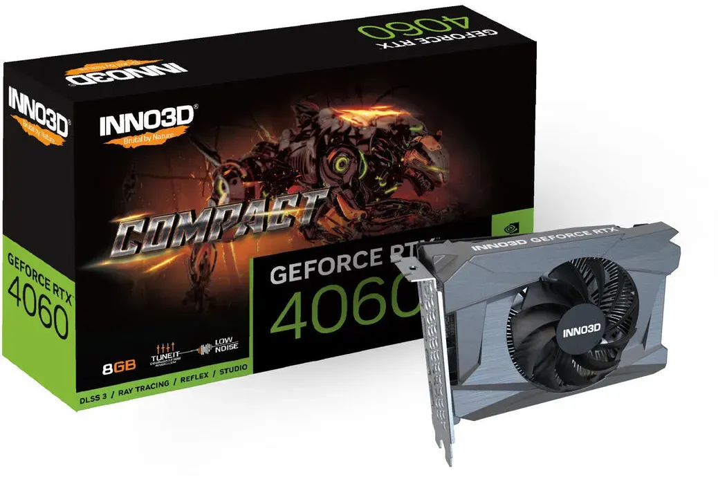 INNO3D GeForce RTX 4060 Compact | 8GB GDDR6