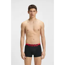hugo underwear TRUNK TR. SPLIT LOGO schwarz XL 3er Pack