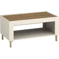 Mirjan24 Couchtisch, Kaschmir, Rechteckig, 97x47x56 cm, Wohnzimmer, Wohnzimmertische, Couchtische