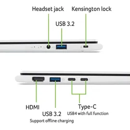 Acer Swift Edge 14 AI OLED SFE14-51T-97C4 Intel Core Ultra 9 288V 32 GB RAM 1 TB SSD