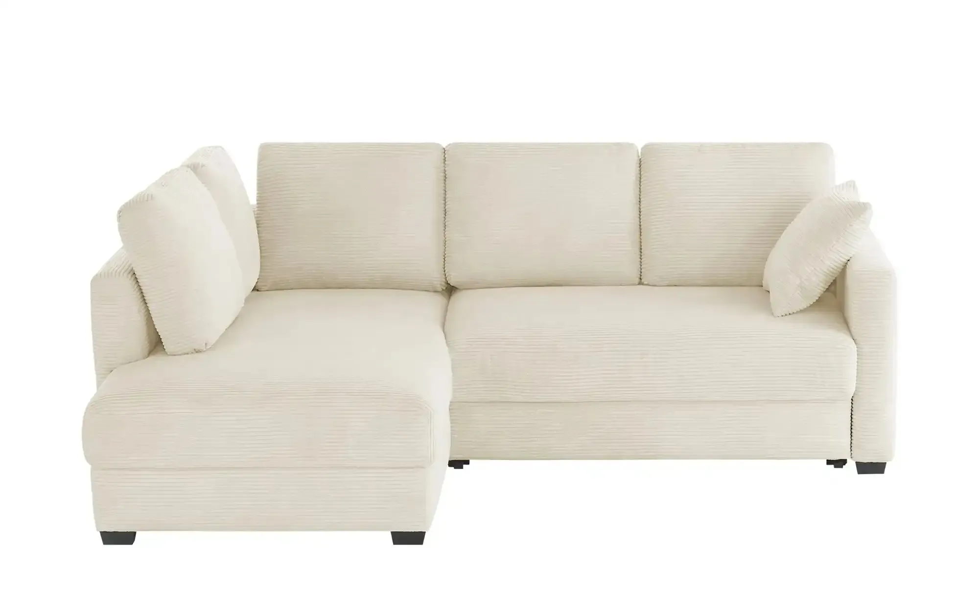bobb Ecksofa mit Boxspringpolsterung  Lisa de Luxe ¦ creme ¦ Maße (cm): B: 235 H: 90 T: 184.0