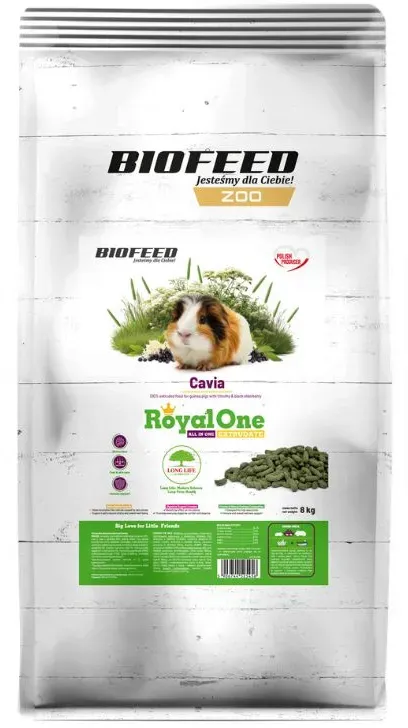 Bioofeed ROYAL ONE CAVIA 8kg für Hausmeerschweinchen