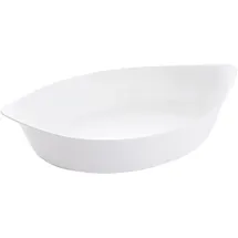Luminarc Auflaufbräter oval 38 x 23 cm Weiß