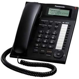 Panasonic Telefon Analoges Telefon Anrufer-Identifikation Schwarz