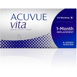 Acuvue Johnson & Johnson Acuvue Vita (6er Packung) Monatslinsen -9,5 dpt – BC 8.4) mit UV-Schutz