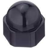 HP Autozubehör Radschraubenkappe Passend für (Schraubengröße) 19 mm Schwarz Kunststoff