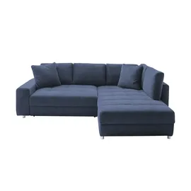 bobb Ecksofa Arissa de Luxe ¦ blau ¦ Maße (cm): B: 265 H: 84 T: 215.0