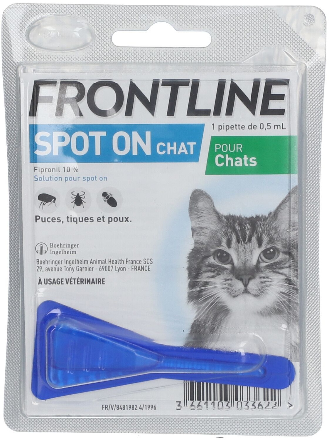 Frontline® Spot on Chat 1 pc(s) pipette(s) unidose(s)