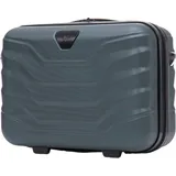 Wings PEAFOWL Kosmetikkoffer 14" Dunkelgrün - Funktional & Stylisch - dunkelgrün