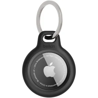Belkin Secure Holder mit Schlüsselanhänger für AirTag schwarz