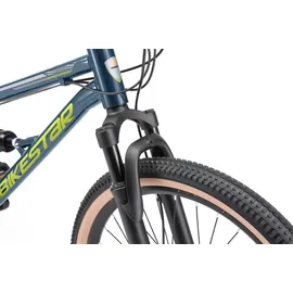 Bikestar Fully MTB Alu 24 Zoll RH 33 cm grün