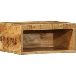 TV-Wandschrank 40x30x19 cm Raues Mangoholz