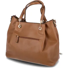 L.Credi Ebony Shopper cognac