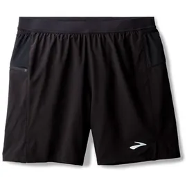 Brooks Herren Journey 7" 2-in-1 Short schwarz