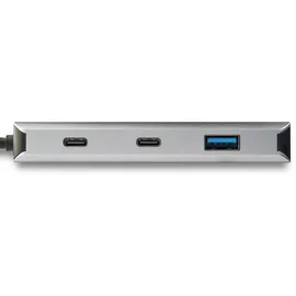 Startech StarTech.com 4-Port-USB-C-Hub (10 Gbit/s, mit 2 x USB-A- und 2 x USB-C mit 25cm Host-Verlängerungskabel)