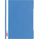 Herlitz Schnellhefter Quality Kunststoff blau DIN A4