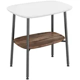 Vitra Plural Edelweiß Walnuss 56,5 x 41,5 x 59 cm