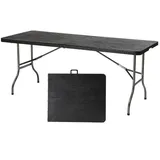Sekey Campingtisch Klappbar Schwarz