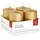 Wiedemann Kerzen Stumpenkerze 80 x 60 mm gold