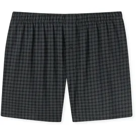 SCHIESSER Boxershorts Cotton Casual kariert schwarz M 2er Pack