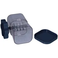 Nusshacker-Mühle, Handkurbel-Nussmühle, Lebensmittelzerkleinerer, manuell, Nusshacker, Hand-Lebensmittelhacker für Mandeln, Haselnüsse, Pekannüsse(Marine)