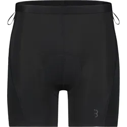 Fahrrad Innenhose Gepolstert - InnerShorts - Unisex - Ohne Träger - Schwarz 3XL