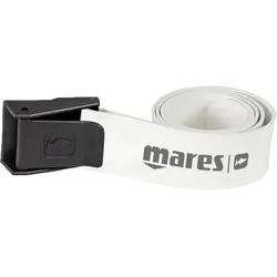 Mares Elastic Belt - Nylon Buckle - mit Nylon Schnalle - weiß