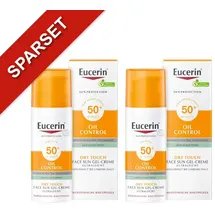 Eucerin Oil Control Face Sun Gel-Creme LSF 50+ 2 x 50 ml
