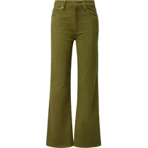 QS Cordhose mit weitem Bein Grün 40