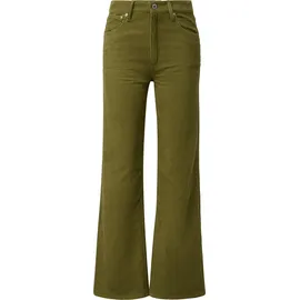 QS Cordhose mit weitem Bein Grün 40