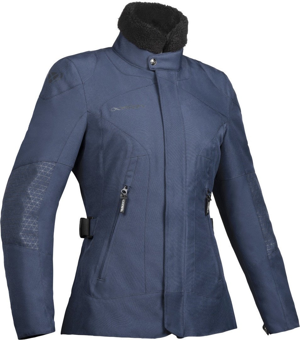 IXON Bloom Damen Motorrad Textiljacke, blau, Größe M