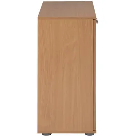 Kommode SOLO, Buche Dekor - B 71 cm - 2 Türen - 1 Einlegeboden