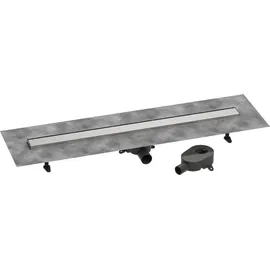 Hansgrohe RainDrain Go Komplettset Duschrinne 1000, rückseitig befließbar, für Standard-/flache Installation, 56275800 rücks.beflies.Stand./flache Instal.BST