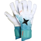 derbystar Pro Grip Aqua Torwarthandschuhe Weiss/Türkis/Schwarz 8