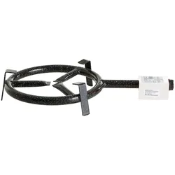 Vielseitiger 1-Ring-Gasrohrbrenner für Outdoor-Einsatz mit verschiedenen Aufsätzen Ø 30 cm, 6,5 kW