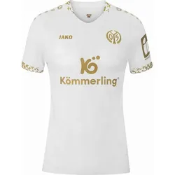 JAKO Damen Fantrikot Mainz 05 Trikot Ausweich, weiß, 40