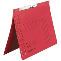 Falken Pendelhefter A4, rot, Amtsheftung, 320 g/m2 Karton, 50