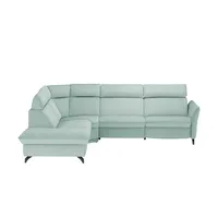 himolla Ecksofa  1926 ¦ grün ¦ Maße (cm): B: 245 H: 92 T: 278