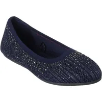 Skechers Damen Cleo 2.0-Glitzy Daze Ballerinas, Marineblau, 41.5 EU - 41.5 EU