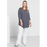 sheego Bequeme Jeans Bootcut-Jeans weiß 25