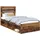 vidaXL Moderner Bettrahmen 100 x 200 cm Braun