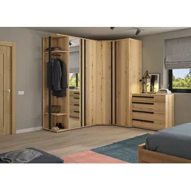 Gami Kombikommode Enzo 91 x 90 x 46 cm Braun / Beige