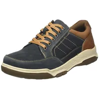 Hush Puppies Herren Finley Sneaker, Navy, 42 EU - 42 EU