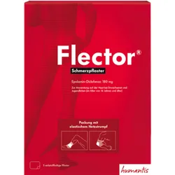 FLECTOR Schmerzpflaster+elatischer Netzstrumpf 5 St