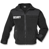 Mil-Tec Security, Fleecejacke schwarz, M